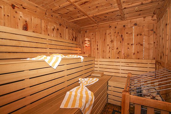 Ambiente - Sauna im Hotel Waldhof im Zillertal